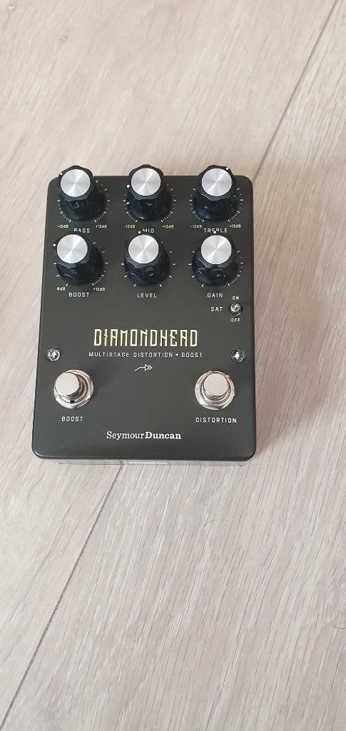 Distortion + Boost Seymour Duncan Diamondhead als nieuw, Muziek en Instrumenten, Effecten, Zo goed als nieuw, Distortion, Overdrive of Fuzz