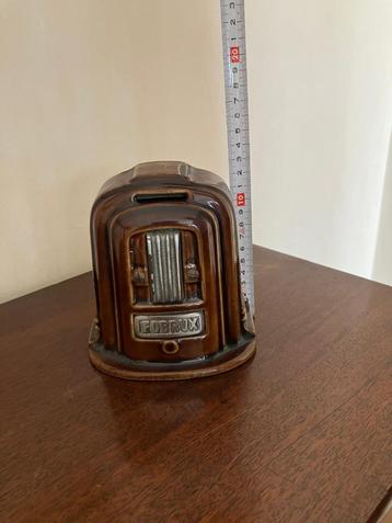 Vintage spaarpot kachel beschikbaar voor biedingen