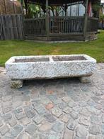 Dubbele betonnen bloembak kruidenbak trog, Ophalen, Gebruikt