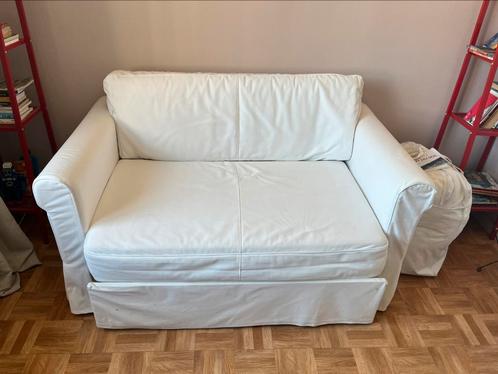 Canapé lit IKEA Hagalund, Huis en Inrichting, Slaapkamer | Slaapbanken, Zo goed als nieuw, 120 cm, Ophalen