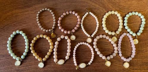 Armbanden, Bijoux, Sacs & Beauté, Bracelets, Neuf, Autres matériaux, Avec bracelets à breloques ou perles, Enlèvement ou Envoi
