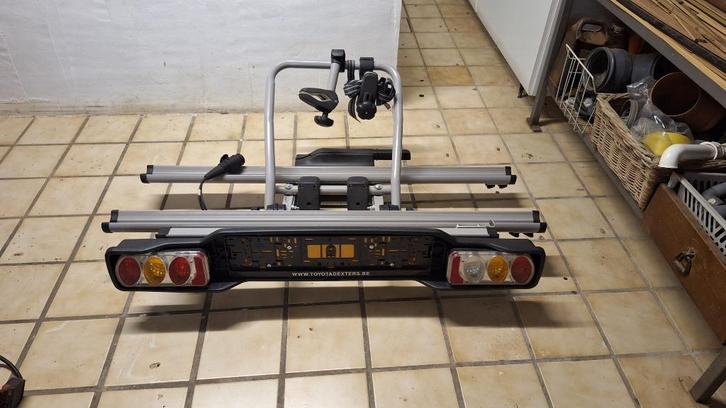 Fietsendrager Peruzzo Parma e-bike 60kg zo goed als nieuw, Auto diversen, Fietsendragers, Zo goed als nieuw, Trekhaakdrager, 2 fietsen