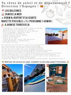 Bungalow a louer, Vakantie, Vakantiehuizen | Spanje, 2 slaapkamers, Costa Blanca, Wasmachine, Eigenaar