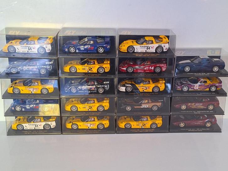 Fly Slotcars 20 x Corvet SUPERRRRRR PRIJS, Kinderen en Baby's, Speelgoed | Racebanen, Nieuw, Racebaan, Elektrisch, Overige merken