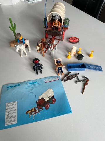 Playmobil western goudtransport 5248 + extra figuur beschikbaar voor biedingen
