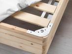 lit double - 180cm, Huis en Inrichting, Slaapkamer | Bedden, Ophalen, Tweepersoons, Zo goed als nieuw, 180 cm