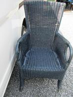 stoelen, Ophalen, Gebruikt, Blauw, Riet of Rotan
