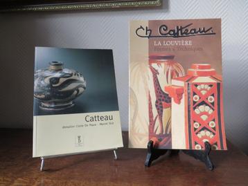 2 boeken „Charles Catteau”