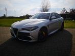 Alfa Romeo Giulia Quadrifoglio 2.9 V6 Biturbo 510 ch, Auto's, Alfa Romeo, Te koop, Alcantara, Zilver of Grijs, Berline