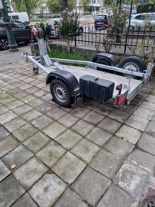 te huur aanhangwagen moto of klein quad, Auto diversen, Aanhangers en Bagagewagens, Gebruikt, Ophalen of Verzenden