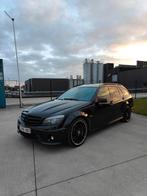 C63 amg lichte vracht 6.2V8, Autos, Cuir, Noir, Break, Automatique