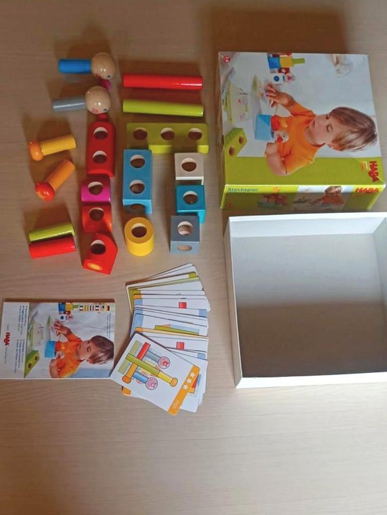 Haba houten stapelspel, Ophalen of Verzenden