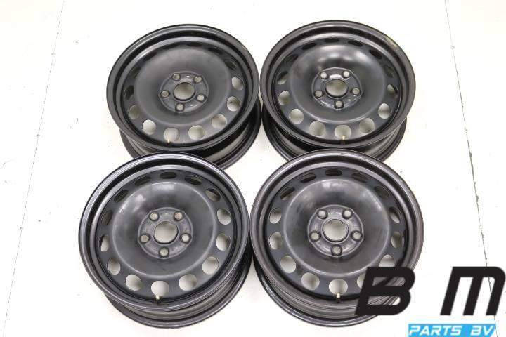 Org 16 inch stalen velgen Audi A3 8V Sedan / Q2 5Q0601027AM, Auto-onderdelen, Banden en Velgen, Velg(en), Gebruikt