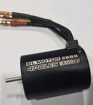Brushless motor 3650 2300KV 4-pole – 1/10 RC, Hobby en Vrije tijd, Modelbouw | Radiografisch | Auto's, Zo goed als nieuw, Onderdeel