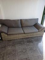 lounge zetel, Tuin en Terras, Ophalen, Gebruikt, Rotan