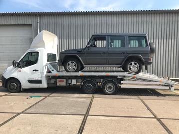 Dépanneuse Renault Master XL, chargement 2000 kg, Clima!, Autos, Euro 6, Entreprise, Noir, 2 portes