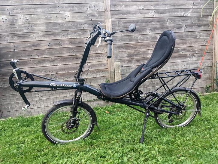 Ligfiets grasshopper fx (vouwbaar), Fietsen en Brommers, Overige Fietsen en Brommers, Gebruikt, Ophalen