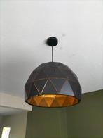 Hanglamp Ø40cm Zwart & Goud, Huis en Inrichting, Lampen | Hanglampen, Ophalen of Verzenden, Zo goed als nieuw, Metaal, 50 tot 75 cm