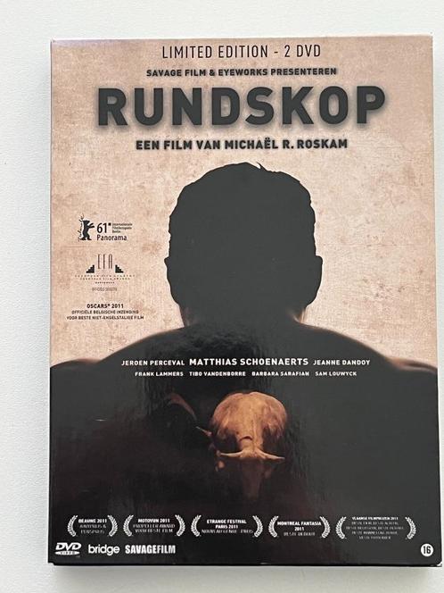 Rundskop Limited Edition - 2DVD, Cd's en Dvd's, Dvd's | Drama, Gebruikt, Drama, Boxset, Vanaf 16 jaar, Ophalen of Verzenden