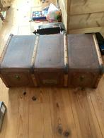 grote brocante oude koffer, Antiek en Kunst, Ophalen