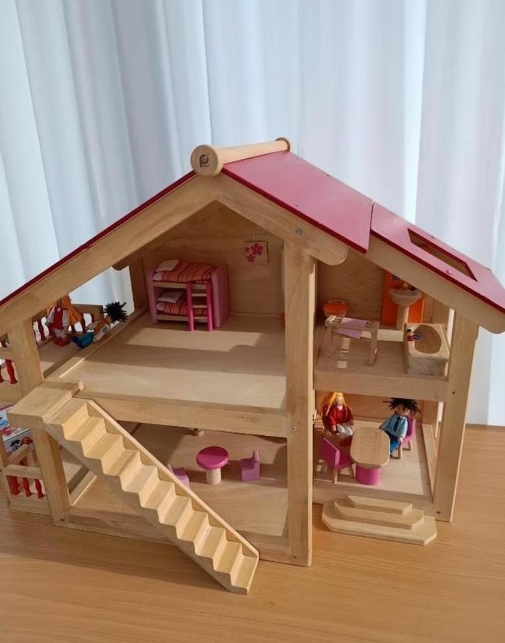 Speelgoedhuis Pintoy, Kinderen en Baby's, Speelgoed | Poppenhuizen, Gebruikt, Poppenhuis, Ophalen