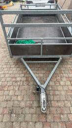 Degelijke enkelasser aanhangwagen 750kg, Ophalen, Gebruikt