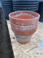 terracotta bloempotten 16,5 x 17,5cm, Enlèvement ou Envoi, Moins de 25 cm, Rond, Utilisé