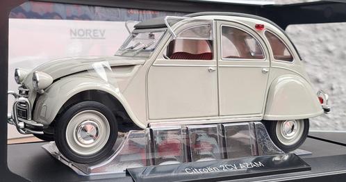 Citroën 2CV AZAM 1966 Rosé Grey 1:18ème, Hobby en Vrije tijd, Modelauto's | 1:18, Nieuw, Auto, Norev, Ophalen of Verzenden