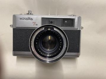 Minolta Himatic 7S met vaste lens van 1:1,8/45 mm beschikbaar voor biedingen