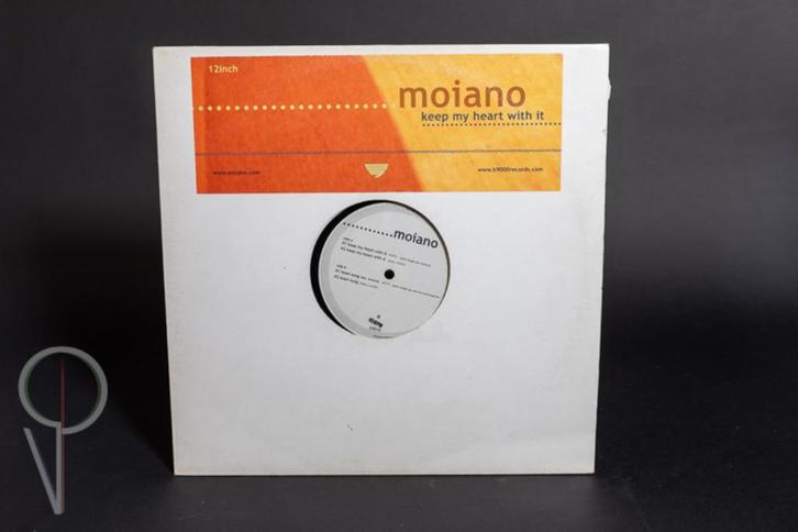 12" Moiano: Keep my heart with it, Cd's en Dvd's, Vinyl | Hiphop en Rap, Zo goed als nieuw, 12 inch, Ophalen of Verzenden