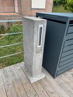 Brievenbus - beton, Tuin en Terras, Ophalen, Gebruikt, Beton, Staande brievenbus