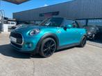Mini cabrio, Voorwielaandrijving, Cabriolet, Blauw, Leder en Stof