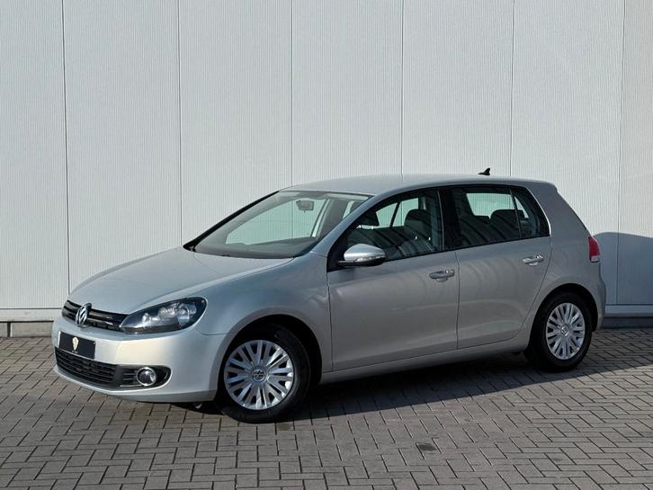 ✅ Vw Golf 6 1.6TDI BlueMotion GARANTIE Airco Trekhaak Navi, Auto's, Volkswagen, Bedrijf, Te koop, Golf, ABS, Airbags, Airconditioning