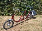 Ouder-kind-tandem met batterij, Fietsen en Brommers, Fietsen | Tandems, Ophalen, Gebruikt