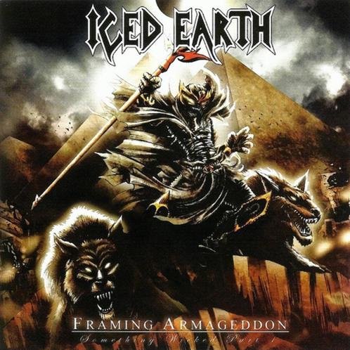 cd ICED EARTH Flaming Armageddon Metal, Cd's en Dvd's, Cd's | Hardrock en Metal, Zo goed als nieuw, Ophalen of Verzenden