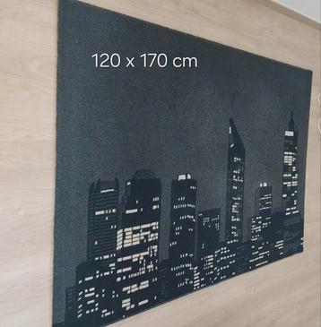 Tapijt voor in een jongens-/kinderkamer. "Skyline"  beschikbaar voor biedingen