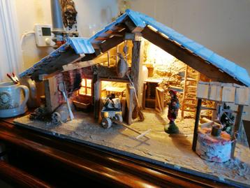 unieke kerststal beschikbaar voor biedingen