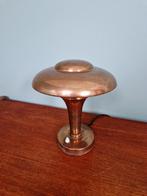 Bureaulamp met koperen paddenstoel, Art Deco, 1930, Ophalen of Verzenden