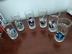 6 verres de Tintin, Collections, Verres & Petits Verres, Comme neuf, Enlèvement