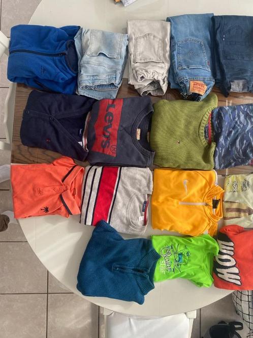 Lot vêtements garçons >128 cm, Kinderen en Baby's, Kinderkleding | Maat 134, Gebruikt, Jongen, Overige typen, Ophalen