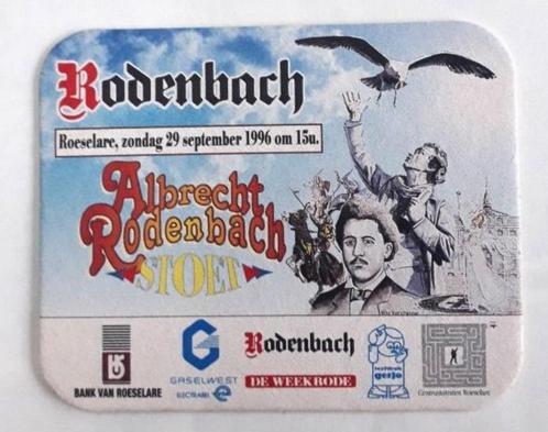 bierviltje "Rodenbach" Albrecht Rodenbach stoet, Verzamelen, Biermerken, Gebruikt, Viltje(s), Ophalen of Verzenden