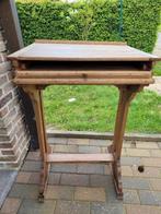 Houten bureau, Ophalen