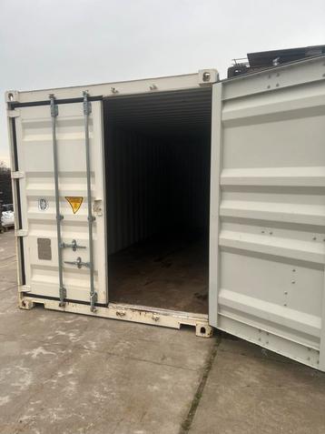 20 ft container wit beschikbaar voor biedingen