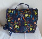 Kipling marine en veelkleurige geïsoleerde lunchtas + aap, Ophalen of Verzenden, Gebruikt