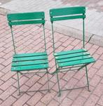 Bistrostoeltjes - Terrasstoelen., Ophalen, Gebruikt, Inklapbaar