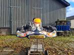 Te koop Crg Black star junior  chassis Rk1 motor, Sport en Fitness, Karting, Ophalen, Zo goed als nieuw, Kart