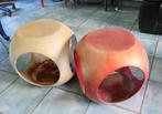 2 Cubes résine plastique épais design Design Luigi Colani, Ophalen