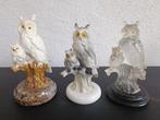 3 figurines de hiboux, Collections, Enlèvement ou Envoi