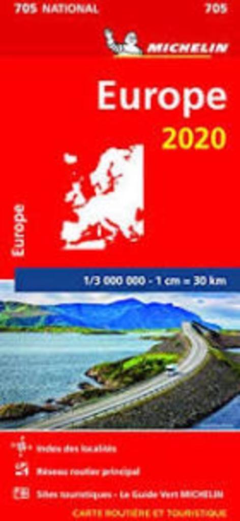 Carte Europe 2022 Michelin, neuve, Livres, Atlas & Cartes géographiques, Neuf, Carte géographique, Europe autre, 2000 à nos jours