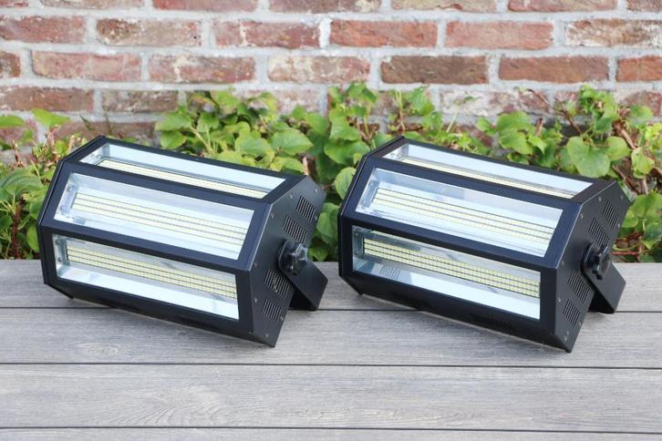 2x HQ Power NUCLILED 3000 Stroboscopen, Muziek en Instrumenten, Licht en Laser, Zo goed als nieuw, Ophalen